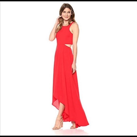 Ali & Jay- Red Open Back Dress- XL - Picture 1 of 6